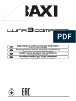 Baxi Luna 3-Comfort-Kotly Instruktsiya
