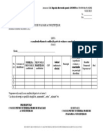 Anexa Nr. 12 Lista Cu Rezultate Proba Scrisa Unitati de Selectie