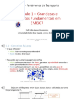 Fenômenos de Transporte - Conceitos Fundamentais