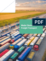 Mode Choice Freight Transport