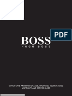 Hugo Boss 1512323 User Manual