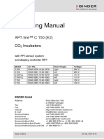 Operating Manual: APT - Line™ C 150 (E2) CO Incubators