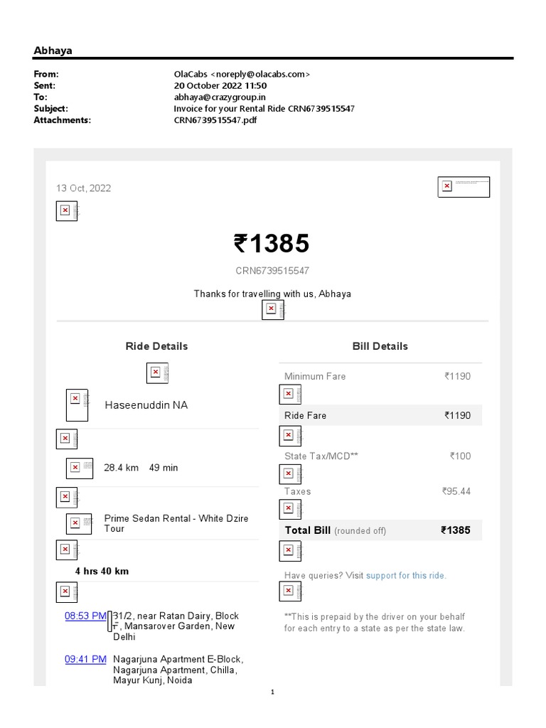 Ola Bill Lok PDF