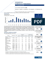 Boletín Índice de Precios Al Consumidor