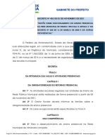 Decreto 403 de 03 de Novembro 2021