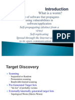 Self-Propagating (Distinct From A Virus) Self-Replicating Spread Through The Internet Easily Due To Its Open Communication Model