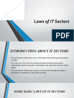 Laws of IT Sectors
