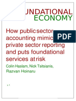 How Public Sector Accounting Mimics Private Sector Reporting and Puts Foundational Services at Risk