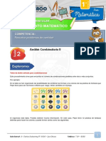 1ºaño Razonamiento Matemático s2 Análisis Combinatorio II