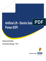Artificial Lift Electric Submersible Pumps (ESP) May 2010 (Compatibility Mode)