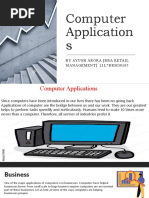 Top 10 Uses of Computer in Our Daily Life | PDF | Online And Offline ...