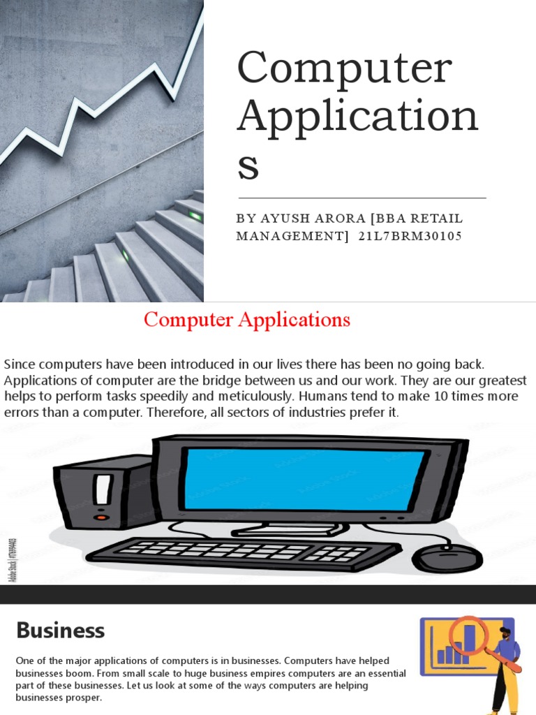 Computer Applications | PDF | E Commerce | Data