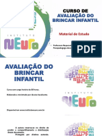 Curso de avaliação do brincar infantil: análise do desenvolvimento e aprendizagem por meio da brincadeira