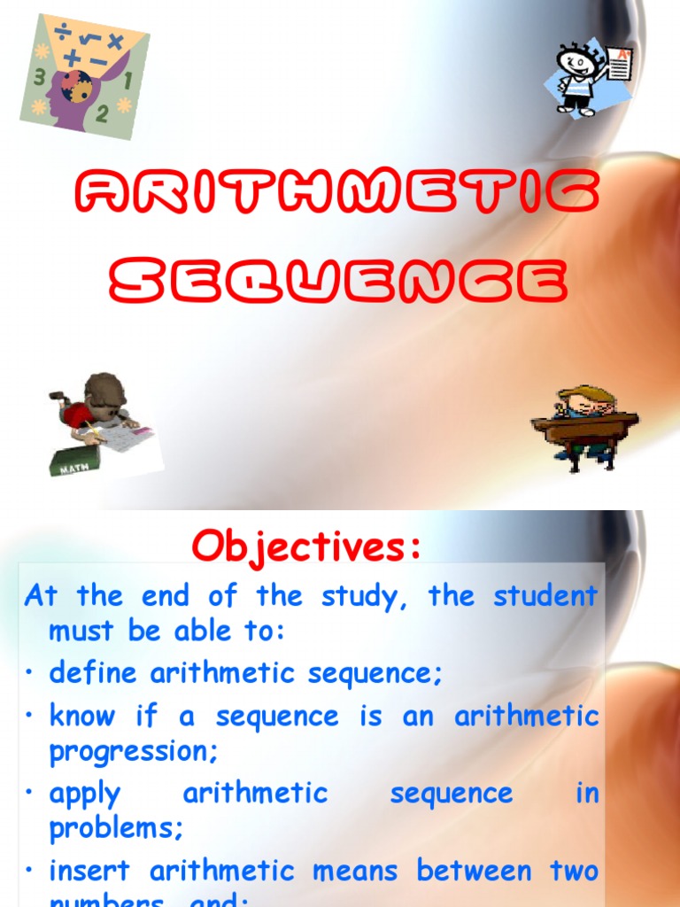 Arithmetic Sequence Pdf