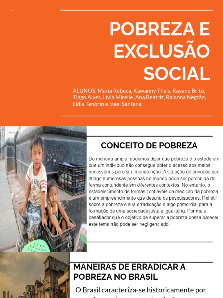 Quais Sao As Causas E Consequencias Da Exclusao Social? – NTZPVD
