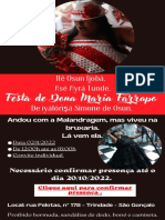 Convite Individual Festa de Dona Maria Farrapo2022
