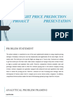 Flight Price Prediction Project Presentation