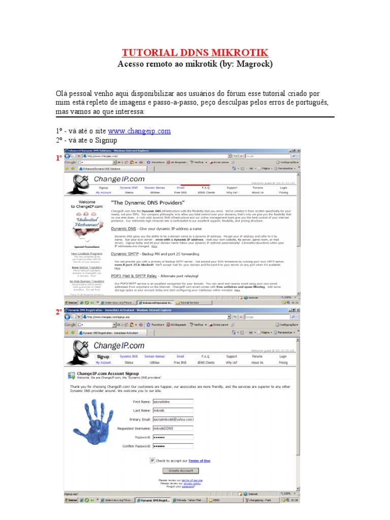 Tutorial DDNS | PDF