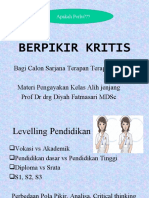 BERPIKIR KRITIS