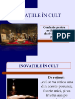 Inovatii in Cult