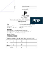 Mock Answer