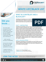 FACT Whitelist - Blacklist FINAL