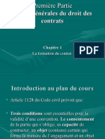 2. Chapitre I La Formation Du Contrat L-Accord de Volonte 2022