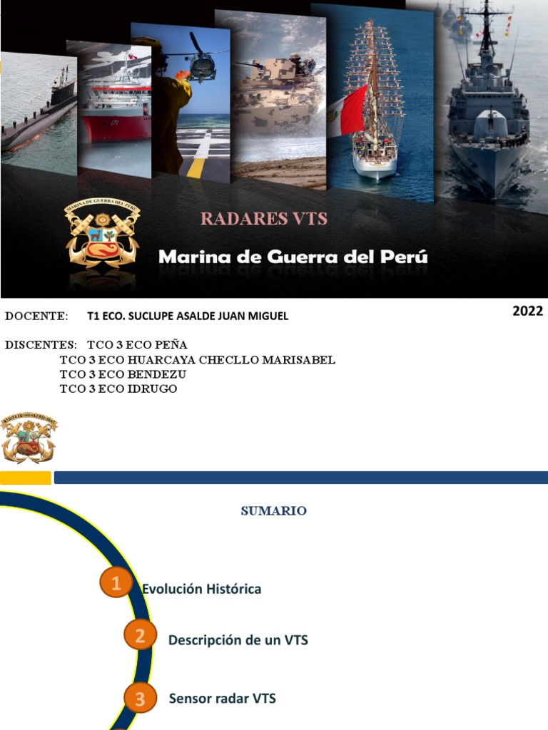 Sistema VTS: Control y Seguridad Marítima | PDF | Mar | Radar