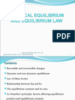 1 Chemical Equilibrium Notes Ech 1201