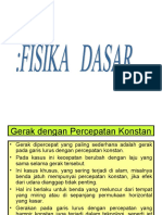 21 SPL20211103 2021 RP1A 06 Fisika 5 Gerak Dengan Percepatan Konstan