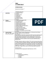 Form 1. Menyediakan Informasi Pekerjaan