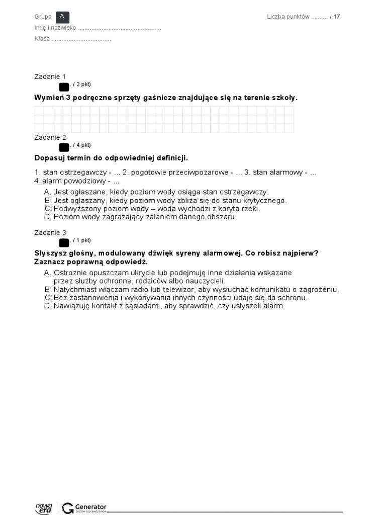 Test Edb Tydzien3 Word | PDF