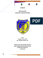 REFLEKSI UH KELAS VII - Suryadin TP 2021-2022