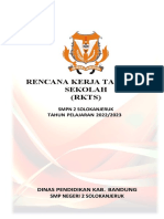 Rencana Kerja Tahunan Sekolah (RKTS) : Dinas Pendidikan Kab. Bandung SMP Negeri 2 Solokanjeruk