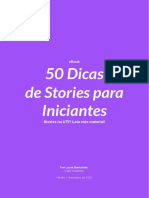 EBook - 50 Dicas de Stories P - Iniciantes