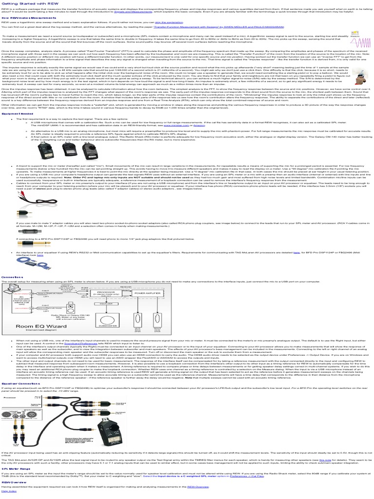 GETTING STARTED WITH REW intelligence overview