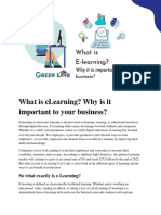 What is ELearning