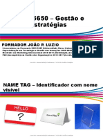 I Parte - Apresentaã - Ã - Es Pessoais, Programa & Icebreaker (2 Horas)