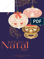 Menu Natal 2022