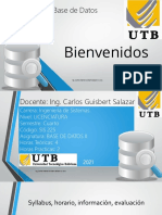 Base de Datos I Presentacion 01