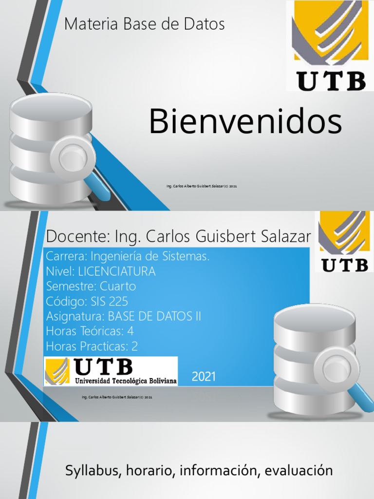 Curso Avanzado de Bases de Datos | PDF | Bases de datos | Mi sql