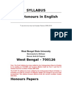 UG English Hons