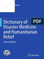 Dictionary of Disaster Medicine and Humanitarian Relief 2013