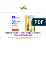 Pressure Vessels - Parts, Design, Application, Types, Material, Diagram