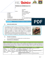 Experiencia de Aprendizaje N°02 - CyT-Azunguillo-3°Sec