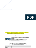 Rúbrica de Evaluación de Desempeño Del Estudiante