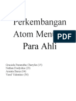 Perkembangan Atom Menurut para Ahli