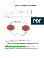 Mối quan hệ biện chứng của phạm trù nội dung và hình thức