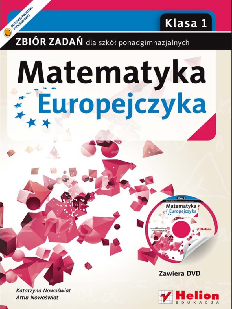 Matematyka Europejczyka Zbior Zadan Dla Szkol Ponadgimnazjalnych Klasa ...