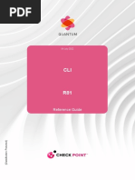 CP R81 CLI ReferenceGuide